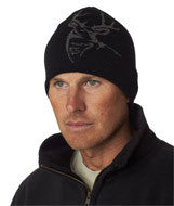3521 Dri Duck Wildlife Knit Hat Buck Black