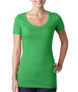 3530 Next Level The Scoop Tee Kelly Green