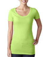 3530 Next Level The Scoop Tee Apple Green