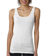 3533 Next Level The Jersey Tank White