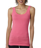 3533 Next Level The Jersey Tank Hot Pink