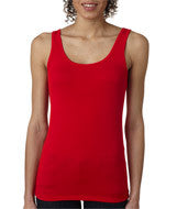 3533 Next Level The Jersey Tank Red