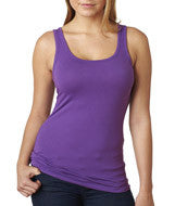 3533 Next Level The Jersey Tank Purple Berry