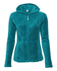 Colorado Clothing - Ladies' Plush Fleece Aspen Hooded Full-Zip - 6233 Deep_cove