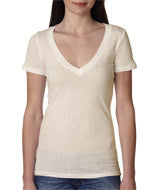 3540 Next Level The Deep V Oatmeal (90/10)