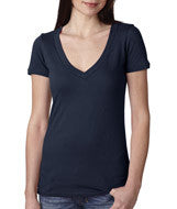 3540 Next Level The Deep V Midnight Navy