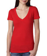 3540 Next Level The Deep V Red