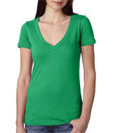 3540 Next Level The Deep V Kelly Green