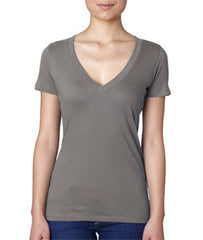3540 Next Level The Deep V Warm Grey