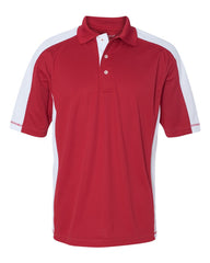 FeatherLite - Colorblocked Moisture Free Mesh Sport Shirt - 0465 Red/_white