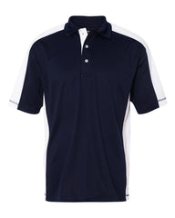 FeatherLite - Colorblocked Moisture Free Mesh Sport Shirt - 0465 Navy/_white