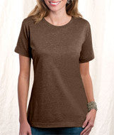 3578 LA T Ladies' Vintage Jersey Longer-Length Tee Vintage Brown