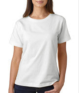 3580 LA T Ladies’ Combed Ring-Spun Jersey T-Shirt White