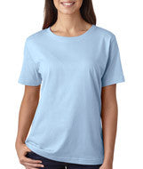 3580 LA T Ladies’ Combed Ring-Spun Jersey T-Shirt Light Blue