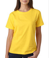 3580 LA T Ladies’ Combed Ring-Spun Jersey T-Shirt Yellow