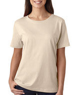 3580 LA T Ladies’ Combed Ring-Spun Jersey T-Shirt Cream