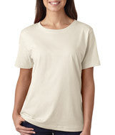 3580 LA T Ladies’ Combed Ring-Spun Jersey T-Shirt Natural