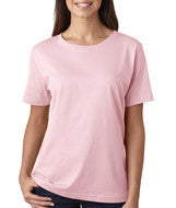 3580 LA T Ladies’ Combed Ring-Spun Jersey T-Shirt Pink