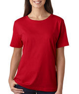 3580 LA T Ladies’ Combed Ring-Spun Jersey T-Shirt Red