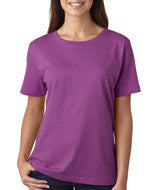 3580 LA T Ladies’ Combed Ring-Spun Jersey T-Shirt Plum