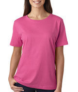 3580 LA T Ladies’ Combed Ring-Spun Jersey T-Shirt Raspberry Sorbet