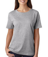 3580 LA T Ladies’ Combed Ring-Spun Jersey T-Shirt Heather (93/7)