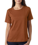 3580 LA T Ladies’ Combed Ring-Spun Jersey T-Shirt Texas Orange