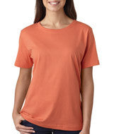3580 LA T Ladies’ Combed Ring-Spun Jersey T-Shirt Papaya