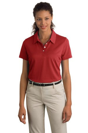 Ladies Nike Sphere Dry Diamond Polo. 358890 Varsity red