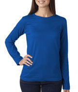 3588 LA T Ladies’ Combed Ring-Spun Jersey Long-Sleeve T-Shirt Royal