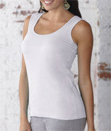3590 LA T Ladies CRS Jersey Tank White