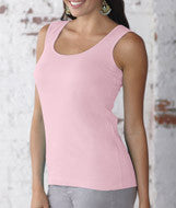 3590 LA T Ladies CRS Jersey Tank Pink