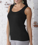 3590 LA T Ladies CRS Jersey Tank Black