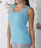 3590 LA T Ladies CRS Jersey Tank Aqua