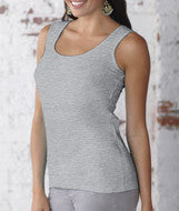 3590 LA T Ladies CRS Jersey Tank Heather