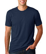 3600 Next Level Men's Premium Fitted Short-Sleeve Crew Midnight Navy