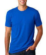 3600 Next Level Men's Premium Fitted Short-Sleeve Crew Royal