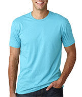 3600 Next Level Men's Premium Fitted Short-Sleeve Crew Tahiti Blue