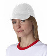 3630 Bayside Washed Chino Twill Unstructured Cap White