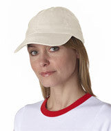 3630 Bayside Washed Chino Twill Unstructured Cap Stone