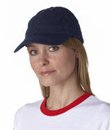 3630 Bayside Washed Chino Twill Unstructured Cap Navy