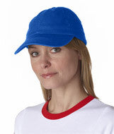 3630 Bayside Washed Chino Twill Unstructured Cap Royal