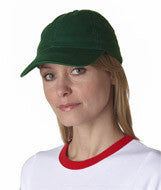 3630 Bayside Washed Chino Twill Unstructured Cap Forest Green