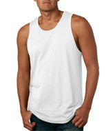 3633 Next Level Men's Premium Jersey Tank White