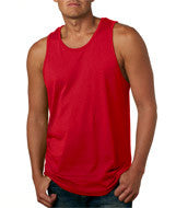 3633 Next Level Men's Premium Jersey Tank Red