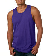 3633 Next Level Men's Premium Jersey Tank Purple Rush