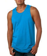 3633 Next Level Men's Premium Jersey Tank Turquoise