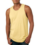 3633 Next Level Men's Premium Jersey Tank Banana Cream