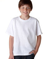 363B Jerzees Youth HiDENSI-T&reg; T-Shirt White