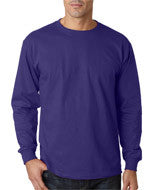 363LS Jerzees Adult HiDENSI-T&reg; Long-Sleeve T-Shirt Deep Purple